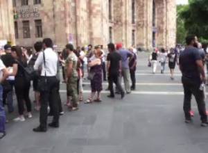 Ուղիղ․ Ակցիա Գլխավոր դատախազության մոտ