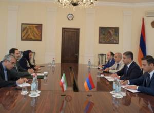 Meeting of Director of National Security Service of Armenia and Ambassador Extraordinary and Plenipotentiary of Iran to Armenia