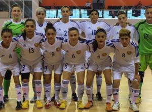 Armenia's futsal women's team defeats Moldova