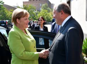 Angela Merkel to Armen Sarkissian: We have unutilized potential in our relations
