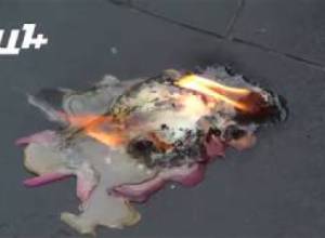 Նաիրիտի «պիրոլիզ»-ը վառվում էր Կառավարության դիմաց