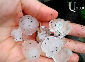 Դսեղում  հավկիթի մեծությամբ կարկուտ է եկել. Առավոտ