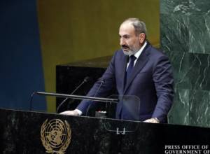 To be a part of Azerbaijan for Karabakh means to be totally exterminated - Nikol Pashinyan's statement at UN General Assembly