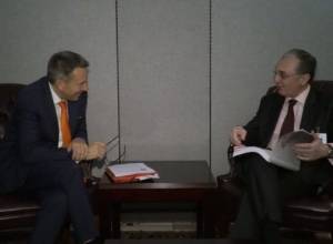 Мнацаканян встретился с председателем Международного Комитета Красного Креста