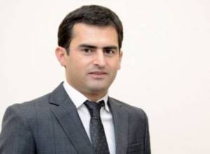 Hakob Arshakyan as minister of transportation, communication and information technologies