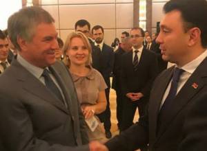 Armenia’s Deputy Speaker of Parliament, Russia’s State Duma chairman hold one-on-one meeting