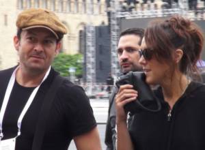 ZAZ's rehearsal in Republic Square