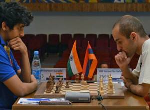 Grandmaster Samvel Ter-Sahakyan leading tournament table