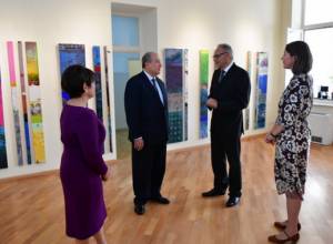 Армен Саргсян посетил посольство Германии