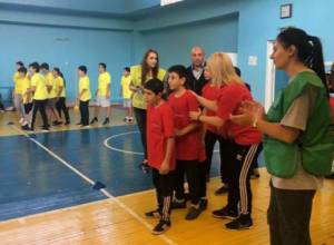 Անցկացվել է մարզական միջոցառում մտավոր խնդիրներ ունեցող երեխաների համար