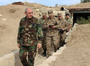 Бако Саакян посетил границу