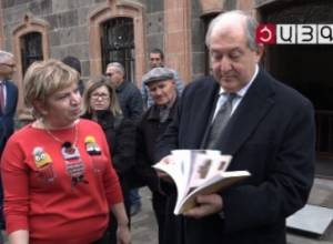 Unexpected visit of RA President to Gyumri