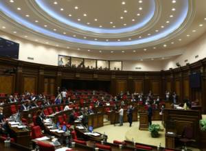 Flashmob in NA against adoption of 2019 state budget bill