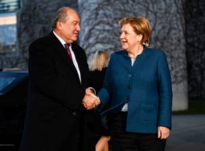 Армен Саргсян и Ангела Меркель встретились