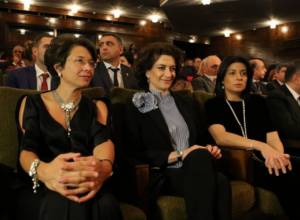 Anna Hakobyan attends event in Moscow dedicated to 30th anniversary of Spitak earthquake