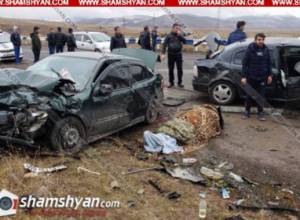 Խոշոր վթար Սյունիքում. վիրավորներից 2-ը ոստիկաններ են, 3-ի վիճակը ծայրահեղ ծանր է
