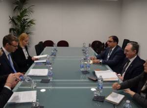 Zohrab Mnatsakanyan holds meeting with his Estonian counterpart