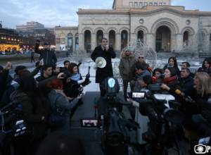 LIVE. Rally of Robert Kocharyan's supporters