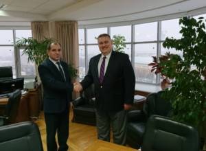 Встреча посла Армении с заместителем министра ИД Беларуси