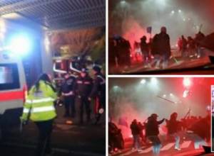 One victim as result of clash between Milan and Napoli fans