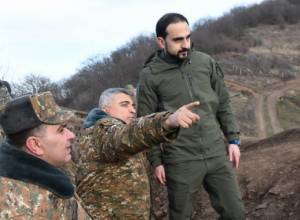 Tigran Avinyan visits military outpost