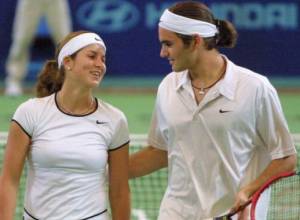 Roger Federer talks about first love at press conference