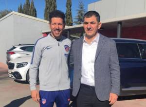 Արմեն Գյուլբուդաղյանցը հանդիպել է Դիեգո Սիմեոնեի հետ