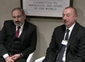 Կադրեր  Փաշինյան-Ալիև հանդիպումից