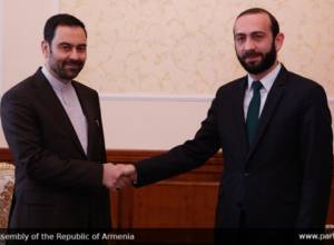 Speaker of Parliament holds meeting with Iranian Ambassador