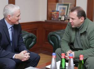 Давид Тоноян принял постоянного координатора ООН в РА