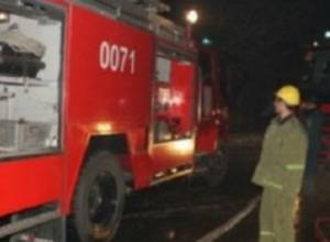 На территории «Спайка» вспыхнул пожар