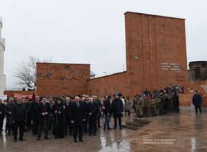 В Сумгаите возложили цветы в память жертвам Сумгаита