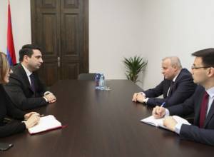 Ален Симонян принял посла России в Армении