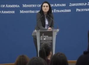 Live: брифинг пресс-секретаря МИД Анны Нагдалян