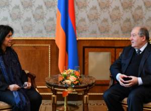 Президент Саргсян принял исполнительного вице-президента компании «Веолия»