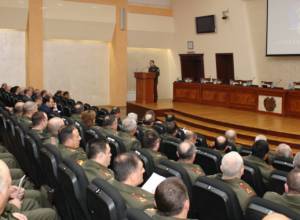 Подведены итоги результатов оперативного сбора руководящего состава вооруженных сил