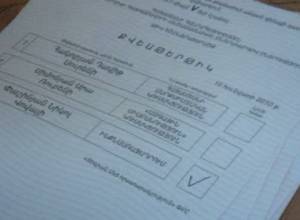 Пашинян победил в избирательном округе N10
