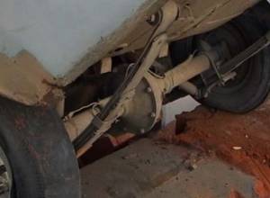 Столкнулся с легковушкой