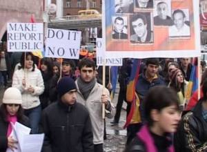 Шествие протеста в Ереване