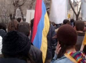 Акция оповещения в Ереване