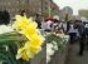 Почтили память жертв