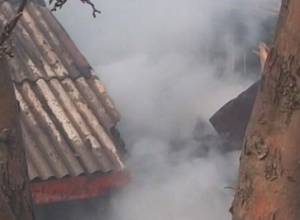 Сгорела крыша