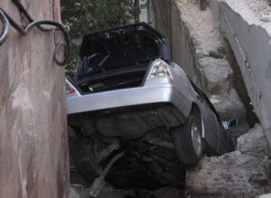 Машина «улетела»