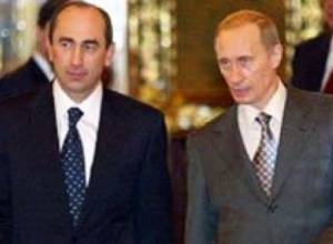 Кочарян встретился с Путиным