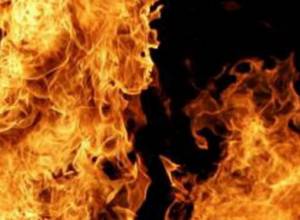 Магазин полностью сгорел