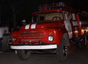 Пожар в Ереване