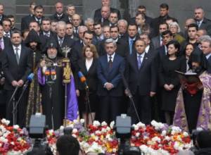 Серж Саргсян возложил венок