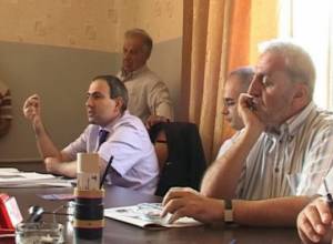 Небольшой митинг в Иджеване