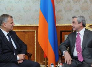 Прощальная встреча в администрации президента