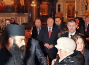 Просьба главного коммуниста Богу